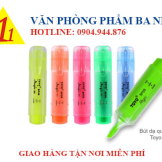 bút dạ quang, bút highlight, bút dạ quang toyo, bút highlight toyo