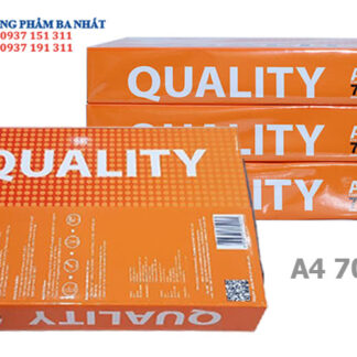 Top thương hiệu giấy A4 trắng được ưa chuộng nhất hiện nay 24 quality A4 70gsm, giấy in quality A4 70