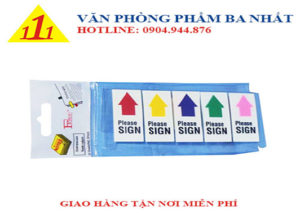 Giấy note please sign là dòng sản phẩm như thế nào?