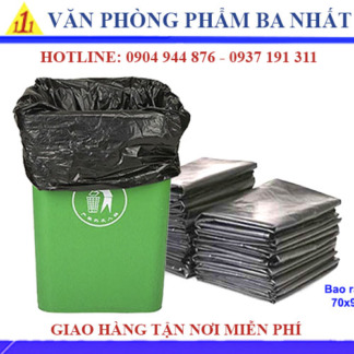 bao rác đen 70x90 cm