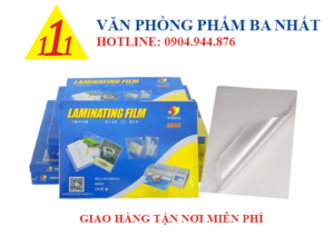 giấy bóng ép plastic a5