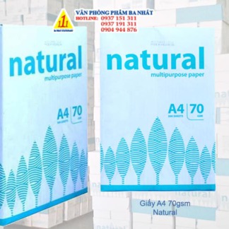 Top 5 Loại Giấy In Cao Cấp Được Nhiều Người Lựa Chọn Nhất 14 GIẤY A4 NATURAL 70