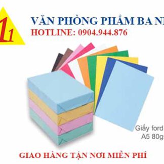 giấy ford, giấy for, giấy ford màu a5 70, giấy ford a5 70gsm