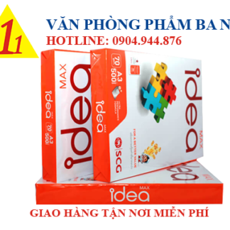 Idea, giấy idea, giấy in idea a3, idea A3 70, giấy in a3, cung cấp giấy a3 in ấn, giấy in giá rẻ, bán giấy in giá sỉ, giấy in giá rẻ tp hcm, giấy in idea, giấy in khổ lớn, giấy in chuẩn, giấy in văn phòng, giấy in không kén máy, si thùng giấy in, lẻ ream giấy in, mua giấy in ở đâu