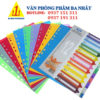 bìa phân trang giá rẻ, phân trang nhựa 12 số, bìa phân trang đẹp, bìa phân trang nhựa 12 số, bìa phân trang nhựa, bìa nhựa màu phân trang, bìa phân trang 12 số