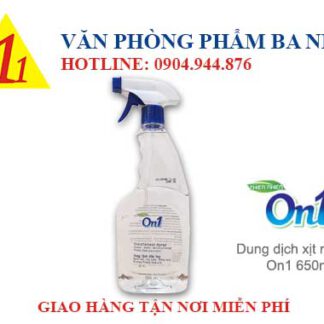 nước rửa tay khô, dung dịch rửa tay khô, chai xịt rửa tay sát khuẩn, dung dịch xịt rửa tay khô On1 650ml, on1 650ml, chai xịt rửa tay khô on1