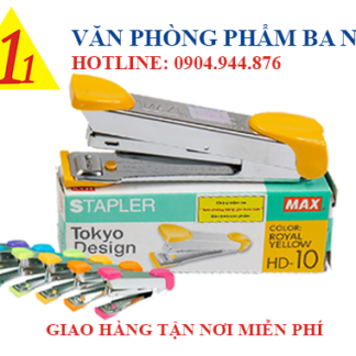 bấm ghim, bấm kim, bấm kim số 10 max hd, dập ghim MAX HD-10 , bấm ghim giấy số 10, đồ bấm giấy MAX số 10, bấm giấy số 10, đồ bấm ghim nhỏ, bấm ghim MAX HD10