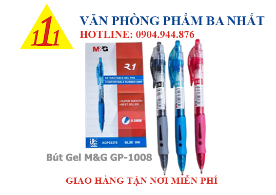 bút gel, viết gel, bút gel MG GP1008, bút gel M&G, giá bút gel MG, bút gel MG giá sỉ, viết MG gp1008, bút nước MG1008