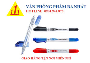 bút lông dầu nhỏ, bút lông dầu 2 đầu nhỏ Thiên Long PM-04