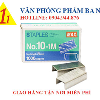 kim bấm MAX số 10, kim bấm max no.10, ghim bấm max số 10, ghim bấm 10, kim bấm MAX