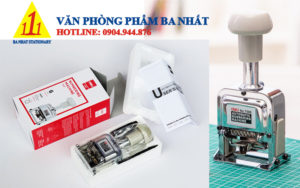 mộc dấu 6 số, dấu 6 số Deli, dấu tự động 6 số, DELI 7506, dấu 6 số DELI 7506, mộc ngày tháng năm deli giá rẻ, dấu in date, dấu in date deli 7506, mộc dấu 6 số Deli 7506