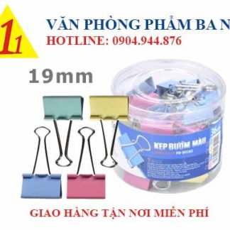 kẹp bướm màu, kẹp bướm nhỏ màu, kẹp bướm 19mm, kẹp giấy 19mm màu, kẹp bướm 19mm thiên long, kẹp bướm kẹp giấy, kẹp bướm 4 màu thiên long, kẹp bướm 19mm nhiều màu