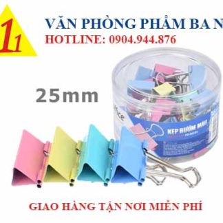 kẹp bướm màu, kẹp bướm nhỏ màu, kẹp bướm 25mm, kẹp giấy 25mm màu, kẹp bướm 25mm thiên long, kẹp bướm kẹp giấy, kẹp bướm 4 màu thiên long, kẹp bướm 25mm nhiều màu