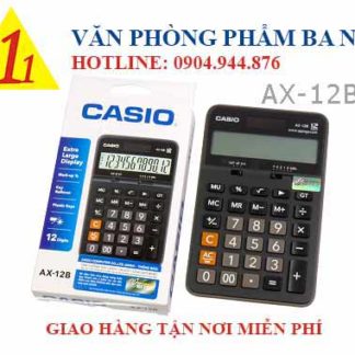 casio, CASIO AX-12B, máy tính Casio AX-12B, máy tính kế toán Casio AX-12B, máy tính cá nhân Casio AX-12B, máy tính tính tiền Casio AX-12B, máy tính Casio AX-12B tem bitex, máy tính Casio AX-12B chính hãng