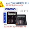 casio, CASIO GX-14B, máy tính Casio GX-14B, máy tính kế toán Casio GX-14B, máy tính cá nhân Casio GX-14B, máy tính tính tiền Casio GX-14B, máy tính Casio GX-14B tem bitex, máy tính Casio GX-14B chính hãng