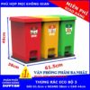 bộ thùng rác 3 màu, thùng rác phân loại 3 màu, Thùng rác bộ 3 eco Duy Tân, thùng phân loại rác 3 màu Duy Tân, bộ thùng rác phân loại Duy tân, thùng rác 3 màu, bộ 3 thùng rác phân loại Duy Tân
