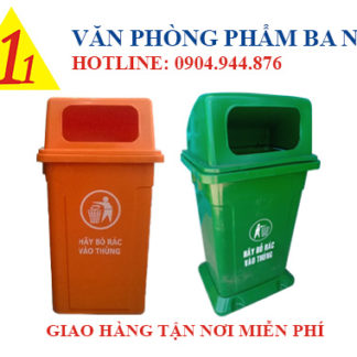 thùng rác nhựa 95 lít, thùng rác nắp hở, Thùng rác lớn 95L nắp hỡ, thùng đựng rác nắp hở 95l, thùng rác nhựa 95l có đế, thùng rác loại lớn không đế, thùng rác nắp hở công cộng
