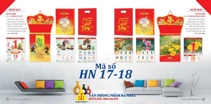 Lịch Bloc Tết in theo yêu cầu 4 Lịch Bloc Tết in theo yêu cầu