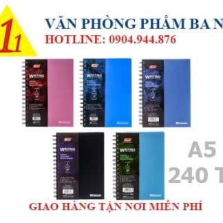 sổ lò xo, sổ lò xo dày, sổ lò xo A5, sổ lò xo 240 trang, sổ lò xo bìa nhựa, sổ lò xo dọc, sổ lò xo đẹp, sổ lò xo a5 240 trang bìa nhựa, sổ tay lò xo, sổ lò xo grand, sổ lò xo pgrand