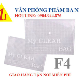 bìa nút, bìa sơ mi, bìa nút f4, bìa clear, bìa sơ mi nhựa, my clear bag, bìa sơ mi nút, bìa nút f4 my clear, giá bìa nút f4
