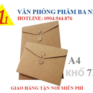 Bìa xi măng A4, bìa xi măng cột dây, bìa giấy kraft A4, bìa giấy cột dây A4, bìa xi măng A4 7F, bìa giấy kraft 7F, bìa giấy xi măng 7F