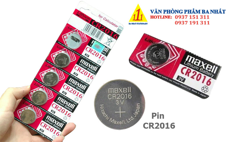 Pin Cr2016 Maxell chính hãng