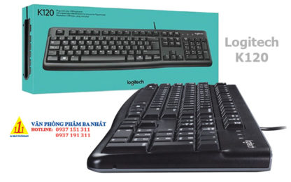 bàn phím máy tính, bàn phím giá rẻ, bàn phím có dây logitech k120