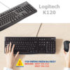 bàn phím máy tính, bàn phím giá rẻ, bàn phím có dây logitech k120