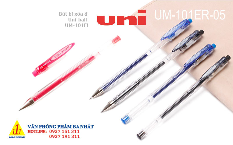 Bút bi xóa được Uni-ball UM-101ER-05
