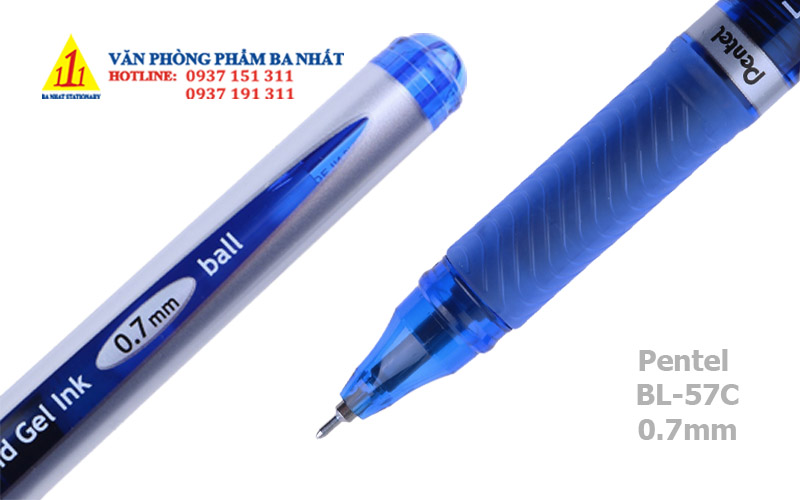 bút gel, bút bi nước, bút gel pentel BL 57C