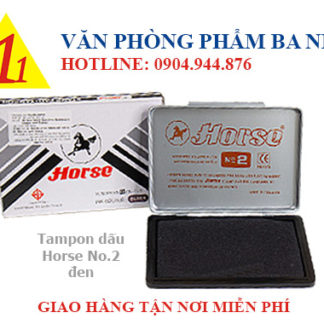 tampon mực dấu HORSE no2, tampon dấu horse no.2