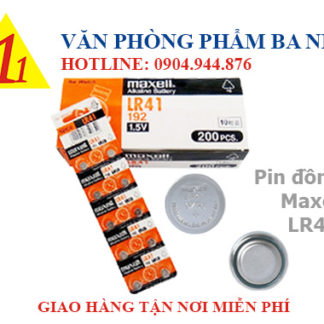 pin đồng hồ, pin LR41, pin đồng hồ đeo tay, pin LR41 maxell