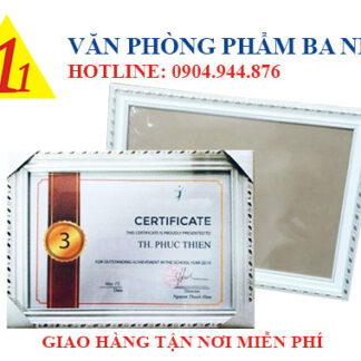 khung giấy khen, khung bằng khen A4 trắng