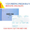 Phiếu thu, phiếu thu tiền, phiếu thu 1 liên