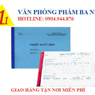 phiếu xuất kho, phiếu xuất kho 1 liên mỏng