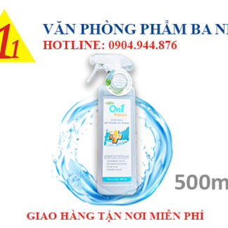 dung dịch rửa tay khô On1 500ml, nước xịt rửa tay khô On1 500ml