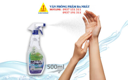 nước rửa tay khô green cross A2 500 ml, dung dịch rửa tay khô green cross A2 500ml