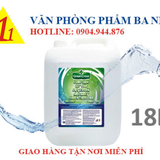 nước rửa tay khô green cross A2 18 lít, dung dịch rửa tay khô green cross A2 18L