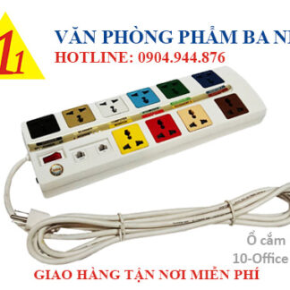 ổ cắm điện Lioa, ổ cắm điện 10 lỗ Lioa 10-office-3, ổ cắm điện 10 lỗ Lioa 10-office-3W