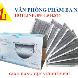 khẩu trang, khẩu trang y tế, khẩu trang y tế 4 lớp bisou