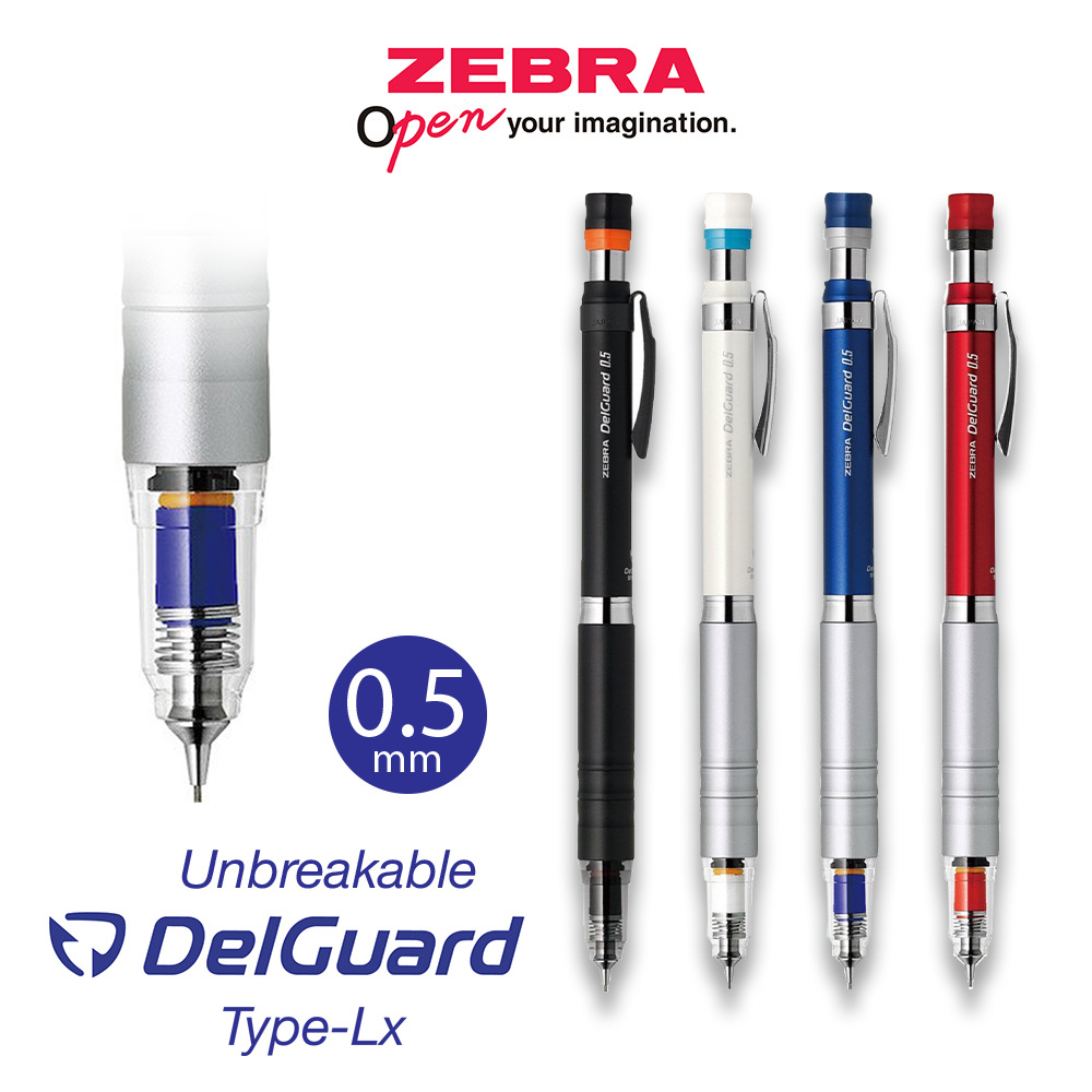 Bút chì bấm cao cấp Zebra DelGuard Premium