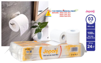 khăn giấy cuộn, giấy vệ sinh, giấy vệ sinh cuộn nhỏ japani silk