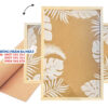 bảng ghim bần trang trí tropical