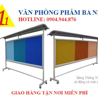 Bảng thông tin di động có mái che - Văn Phòng Phẩm Ba Nhất