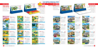 lịch để bàn, in lịch bàn, in lịch để bàn giá rẻ