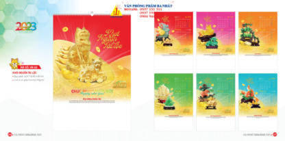 lịch treo tường, in lịch treo tường, lịch treo tường giá rẻ