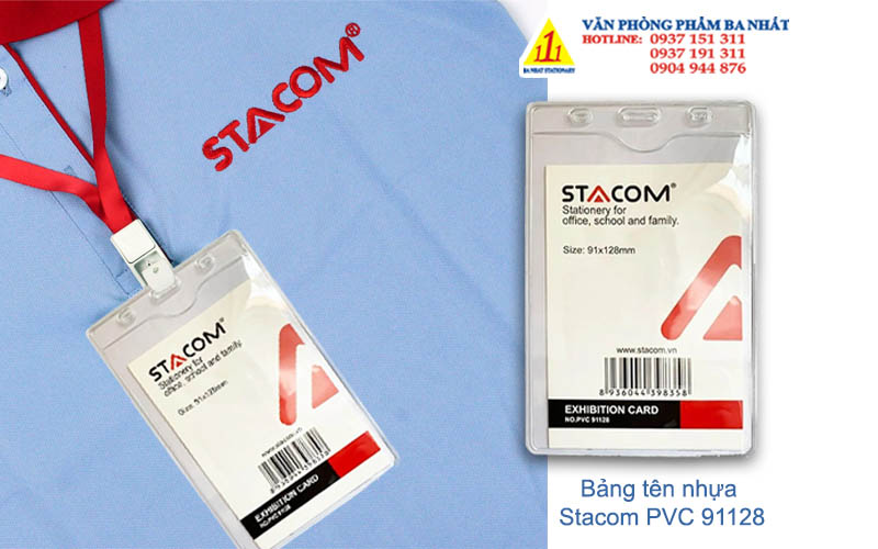 Bảng tên nhựa Stacom PVC91128