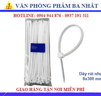 dây rút điện 30cm, dây rút nhựa 30cm 8x300mm giá rẻ