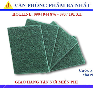 miếng cước xanh rửa chén, cước xanh rửa chén