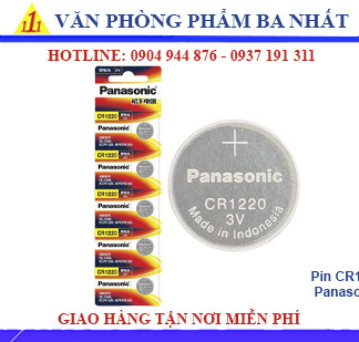 pin cr1220, pin cr 1220 3v panasonic